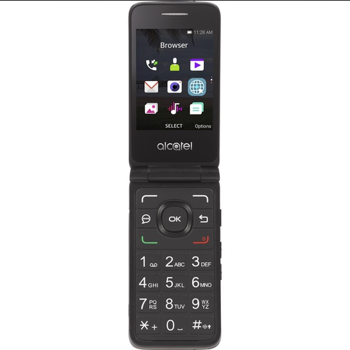 Alcatel MyFlip 2 4G LTE Tracfone Prepaid Flip Phone