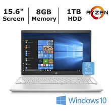 Load image into Gallery viewer, Laptop Hp Pavilion 15-cw0055nr 15.6&quot; Touchscreen AMD Ryzen 3 2200u 8GB 1TB Win10
