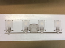 Load image into Gallery viewer, Hampton Bay HB2595-35 Truitt 4-Light Brushed Nickel Vanity Light 306697140
