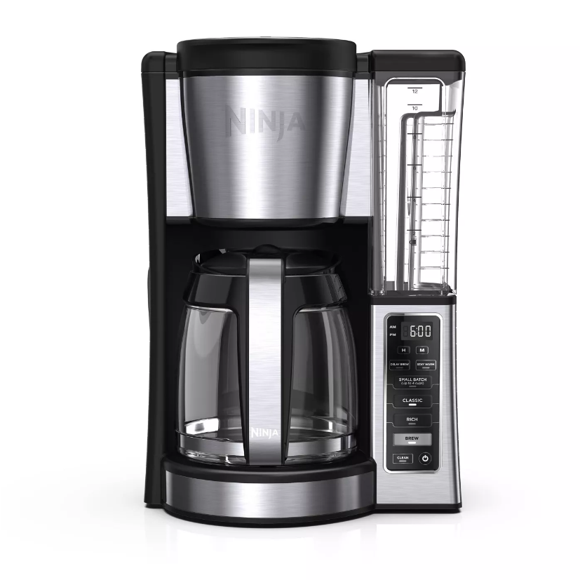 Ninja Coffee 12-Cup Programmable Brewer Coffee Maker CE251 - Silver
