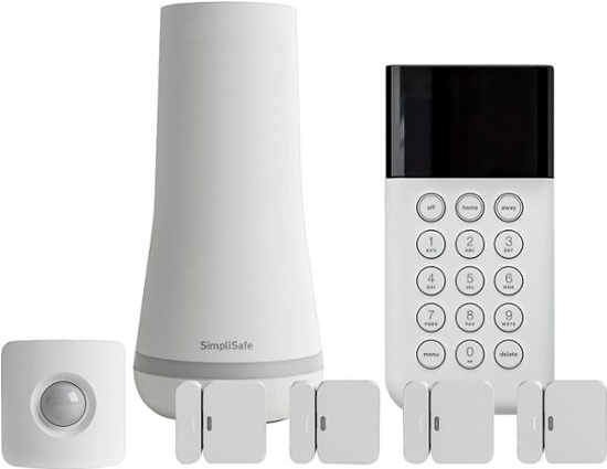 SimpliSafe Protect Home Security System SS3-01, White