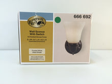 Load image into Gallery viewer, Hampton Bay 1-Light Oil Rubbed Bronze Sconce 666692
