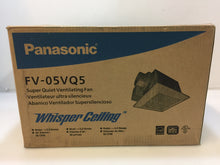 Load image into Gallery viewer, Panasonic FV-05VQ5 WhisperCeiling 50 CFM Ceiling Exhaust Bath Fan
