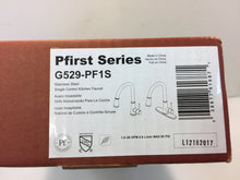 Load image into Gallery viewer, Pfister G529-PF1S Pfirst 1-Handle Pull-Down Sprayer Kitchen Faucet in SS
