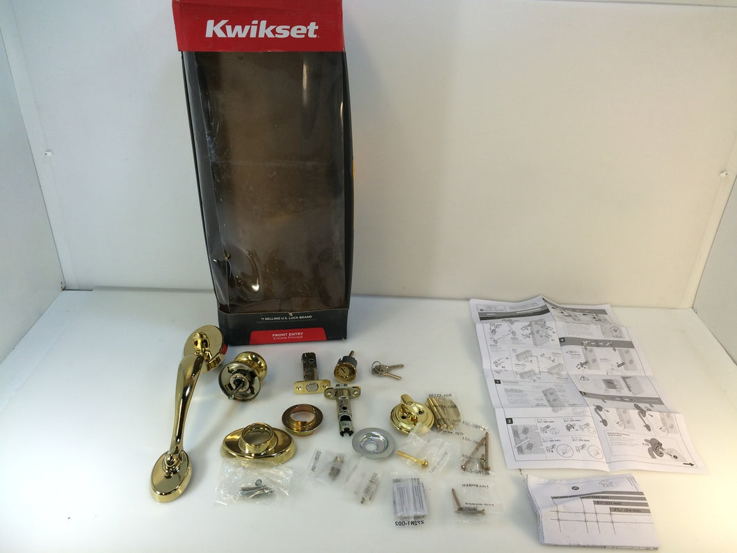 Kwikset Chelsea Single Cylinder Handleset 98001-196
