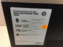 Load image into Gallery viewer, Desktop HP Pavilion 570-p026 Intel Core i5-7400 3.0GHz 12GB 1TB Win10
