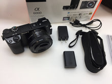 Load image into Gallery viewer, Sony Alpha A6000 24.3MP Digital Camera with 16-50mm Lens - Black
