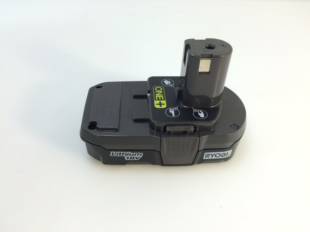 Ryobi P102 18-Volt Lithium-Ion Compact Battery, Original Genuine