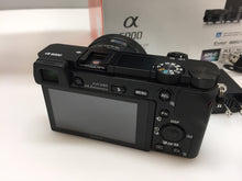 Load image into Gallery viewer, Sony Alpha A6000 24.3MP Digital Camera with 16-50mm Lens - Black
