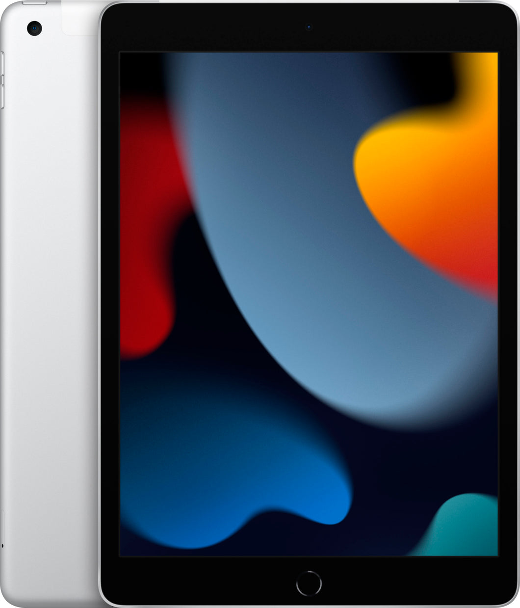 Apple iPad 9th Gen 64GB Wi-Fi + Cellular 10.2in Silver - MK673LL/A
