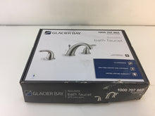 Load image into Gallery viewer, Glacier Bay 67364W-6A04 Builders 8&quot; Widespread 2-Handle Nickel Bathroom Faucet
