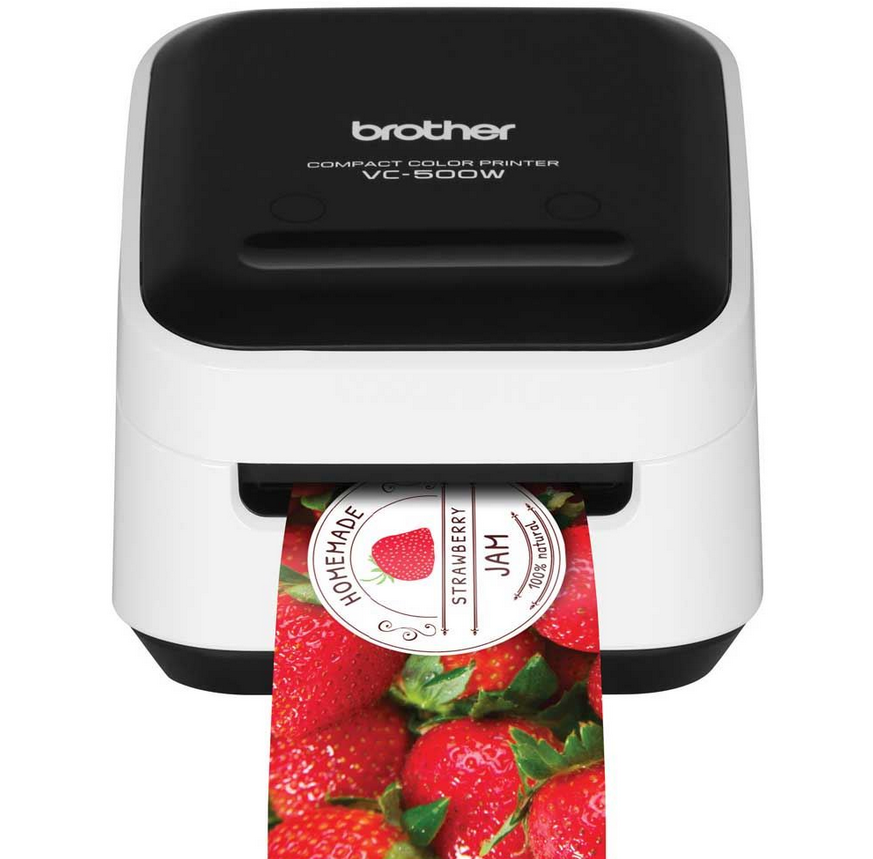 Brother VC-500W Versatile Compact Color Label and Photo Printer
