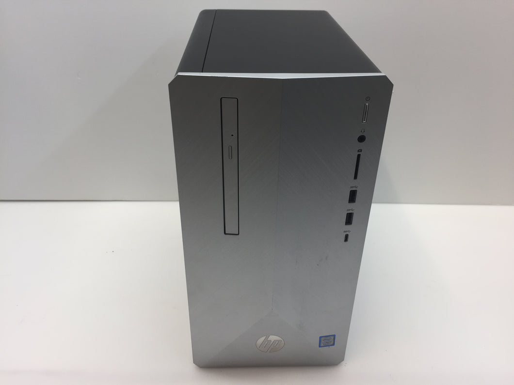 HP Pavilion Desktop 595-p0084 Core i7-8700 16GB 1TB 128GB SSD Graphics 630
