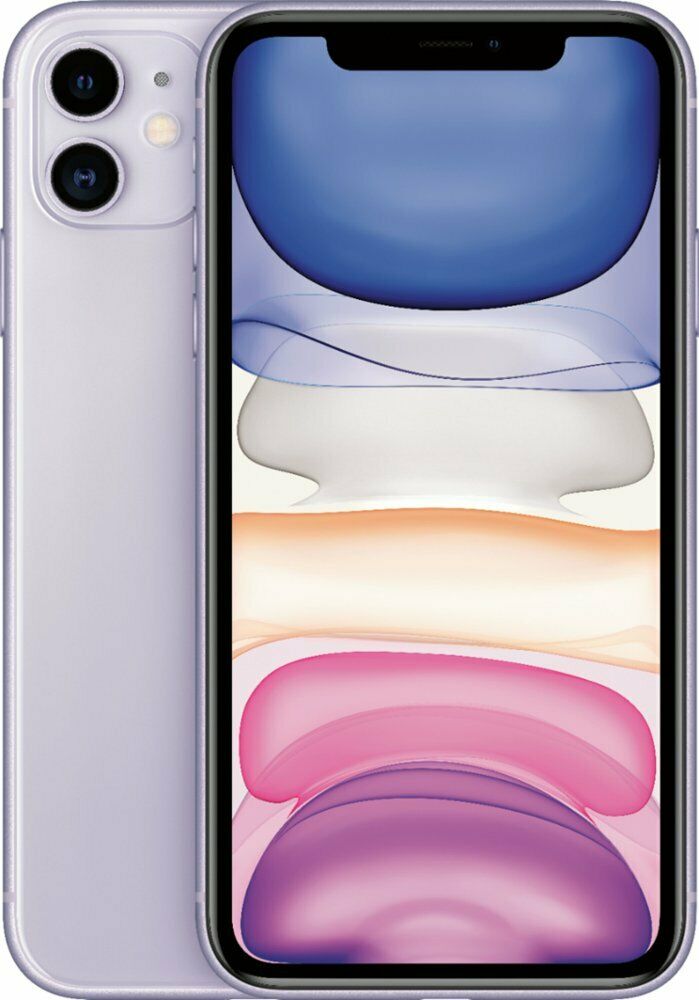 Apple iPhone 11 64GB Purple (T-Mobile) A2111 (CDMA + GSM) MWLC2LL/A