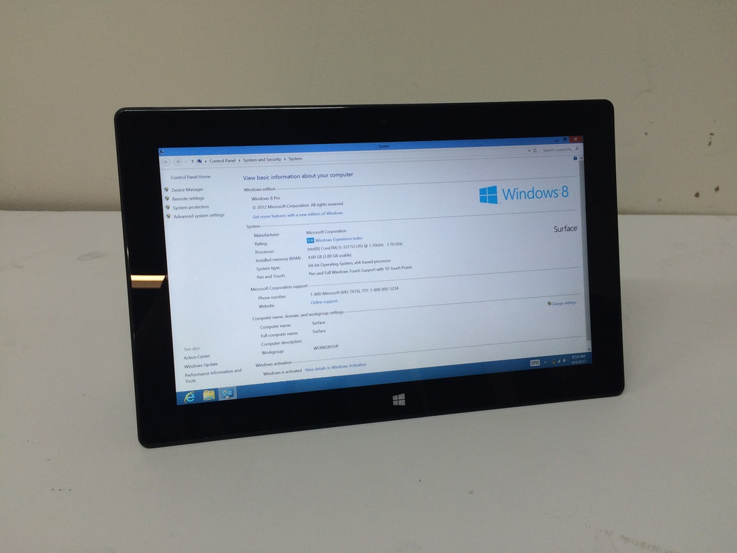 Microsoft Surface Pro 1 10.6