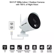 Load image into Gallery viewer, Night Owl 1080p WiFi NVR 1TB + (2) IP Spotlight Cameras 2-Way Audio Security
