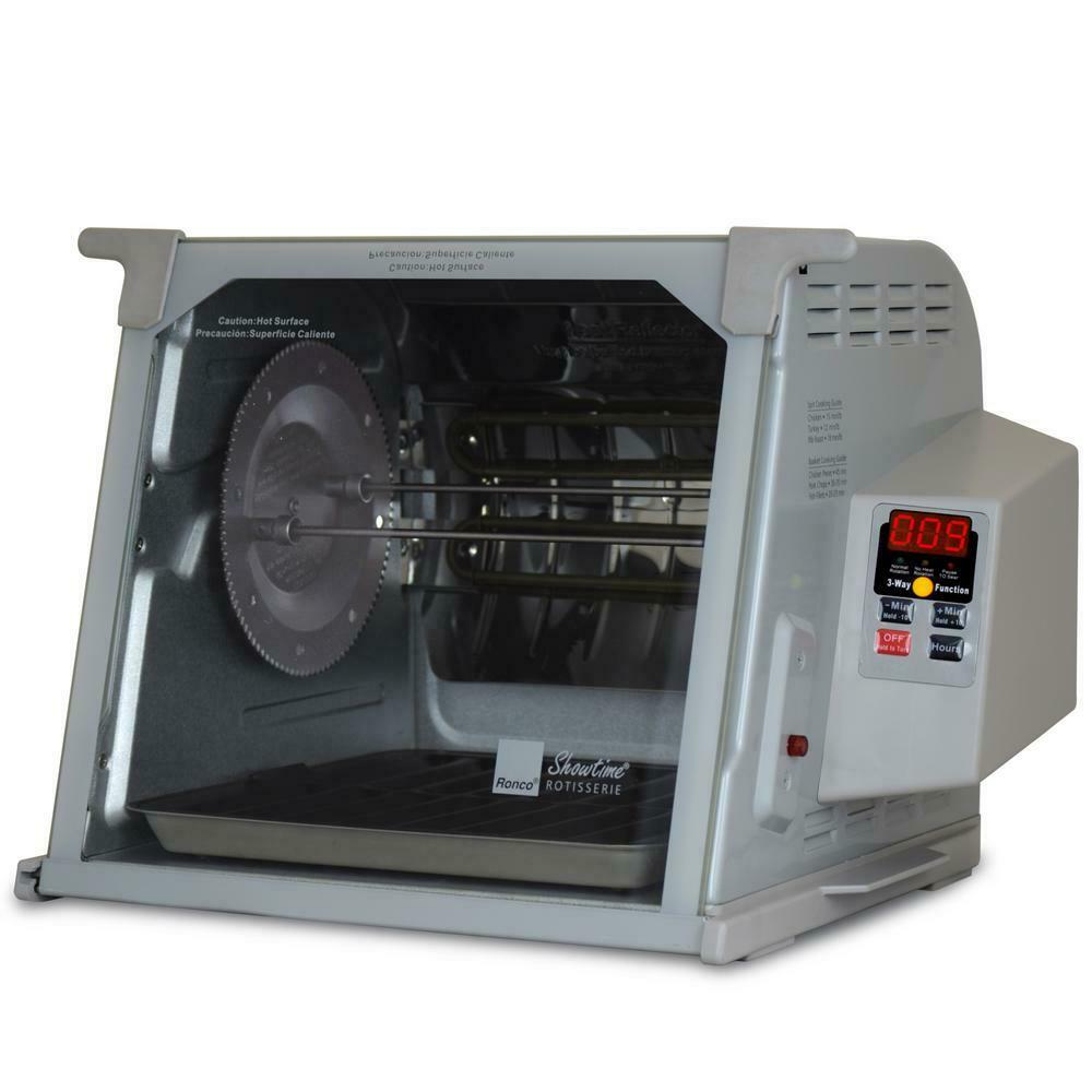 Ronco Showtime Totisserie BBQ Up to 15-Pound Turkey, Platinum Edidtion