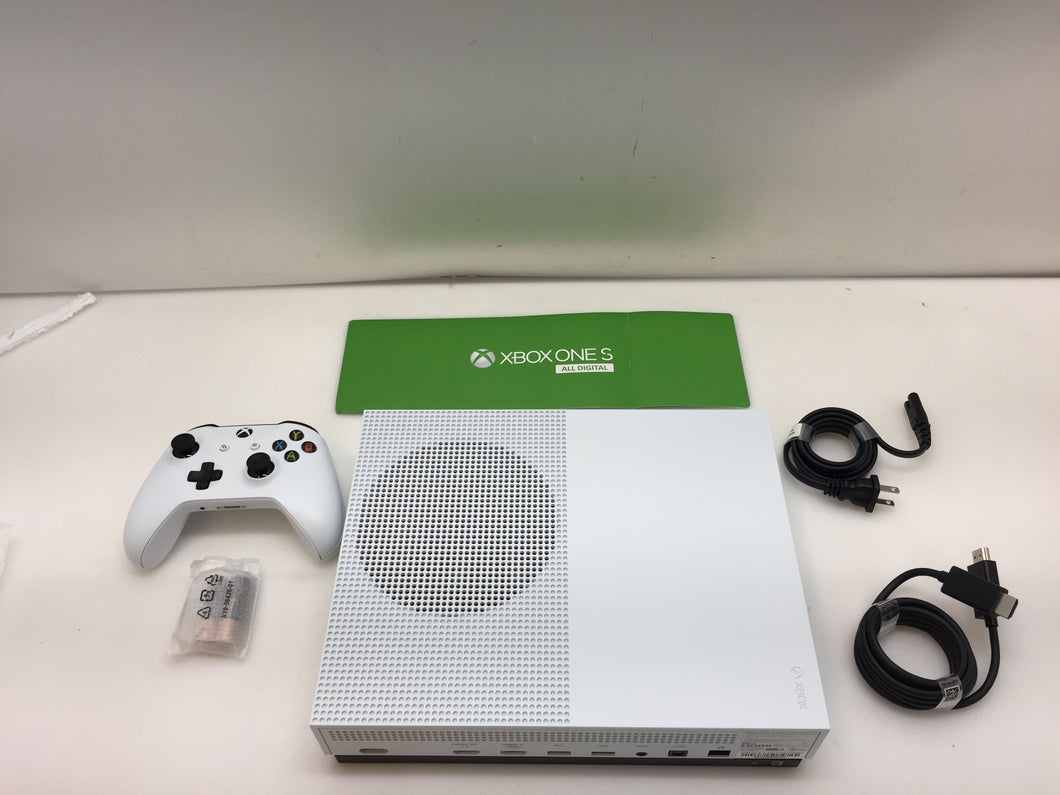 Microsoft NJP-00024 1681 Xbox One S 1TB All-Digital Edition Console - White