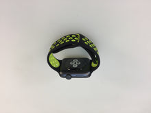 Load image into Gallery viewer, Apple Watch MP0A2LL/A Nike+ 42mm Aluminum Case Black/Volt Sport Band
