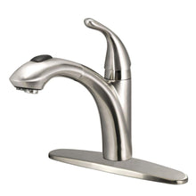 Load image into Gallery viewer, Glacier Bay Keelia Pull-Out Sprayer Kitchen Faucet Brushed Nickel 497475
