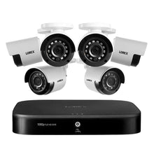 Load image into Gallery viewer, Lorex D241A81-62NA 8-Channel 1080p 1TB &amp; 6 Night Vision Camera Security System
