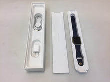 Load image into Gallery viewer, Apple Watch Series 2 42mm Gold Aluminum Case Midnight Blue Sport Band MQ152LL/A
