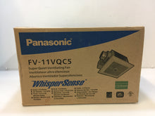 Load image into Gallery viewer, Panasonic FV-11VQC5 WhisperSense 110 CFM Ceiling Sensing Exhaust Bath Fan
