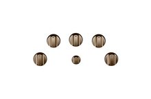 Load image into Gallery viewer, Café - Control Knob for Electric Cooktops - Brushed bronze (CXCE1HKPMBZ)
