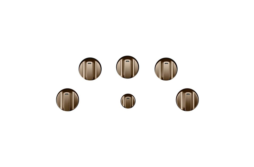 Café - Control Knob for Electric Cooktops - Brushed bronze (CXCE1HKPMBZ)