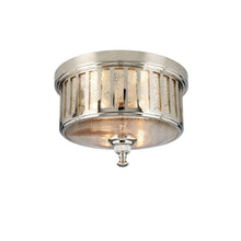 Load image into Gallery viewer, Hampton Bay HMP8012A Berzon 2-Light English Pewter Ceiling Flushmount 721277
