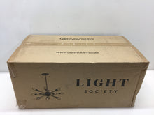 Load image into Gallery viewer, Light Society Sputnik Style Black Chandelier LS-C115-BLK
