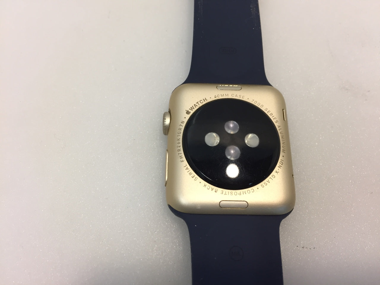 Apple Watch Series 2 42mm Gold Aluminum Case Midnight Blue Sport