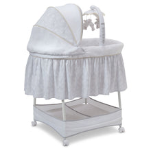 Load image into Gallery viewer, Simmons Kids SlumberTime Elite Gliding Bassinet - Peacock White
