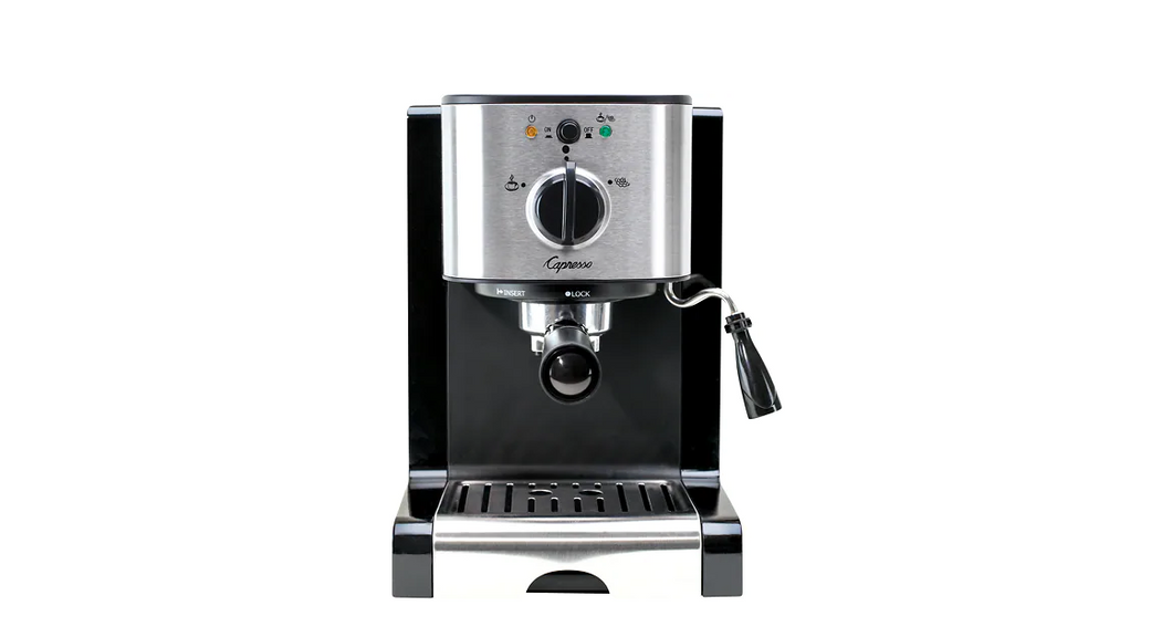 Capresso EC100 Pump Expresso & Cappuccino Machine Stainless Steel, Model 116.04