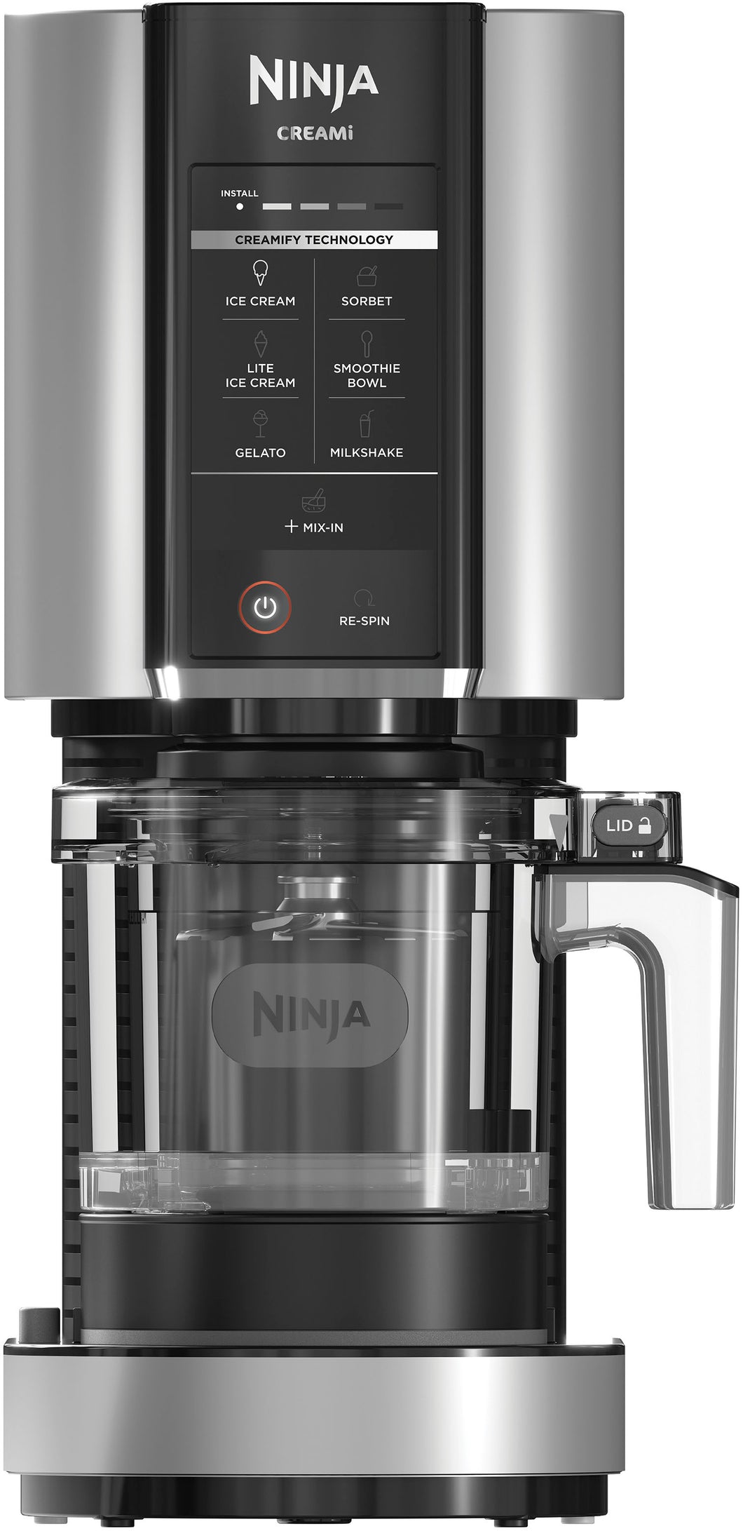 Ninja NC301 CREAMi Ice Cream Maker, for Gelato, Mix-ins, Milkshakes,  Sorbet, Smoothie Bowls & More, 7 One-Touch Programs, with (2) Pint  Containers 