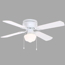 Load image into Gallery viewer, Hampton Bay UB42SWH-SH Littleton 42&quot; White Ceiling Fan 270614
