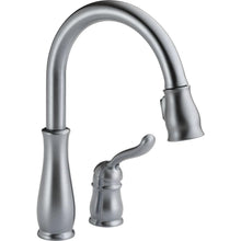 Load image into Gallery viewer, Delta 978-ARWE-DST Leland Pull-Down Sprayer Kitchen Faucet in Arctic Stainless
