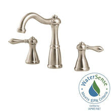 Load image into Gallery viewer, Pfister LG49-M0BK Marielle 8&quot; Widespread 2-Handle Bath Faucet, Brushed Nickel
