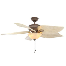 Load image into Gallery viewer, Hampton Bay 52656 Costa Mesa 56&quot; Weathered Zinc Ceiling Fan 742457
