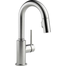 Load image into Gallery viewer, Delta 9959-AR-DST Trinsic 1-Handle Pull-Down Spray Bar Faucet Arctic Stainless
