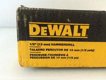 Load image into Gallery viewer, DEWALT DW511 1/2 in. Variable Speed Reversible Hammer Drill
