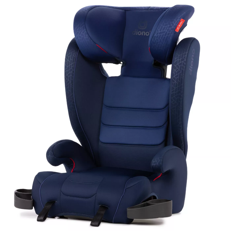 Diono Monterey XT Latch 2in1 Expandable Belt Positioning Booster Car Seat, Blue