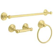 Load image into Gallery viewer, Delta 138285 Greenwich 3-Piece Bathroom Set Tower Ring Paper Holder Tower Bar

