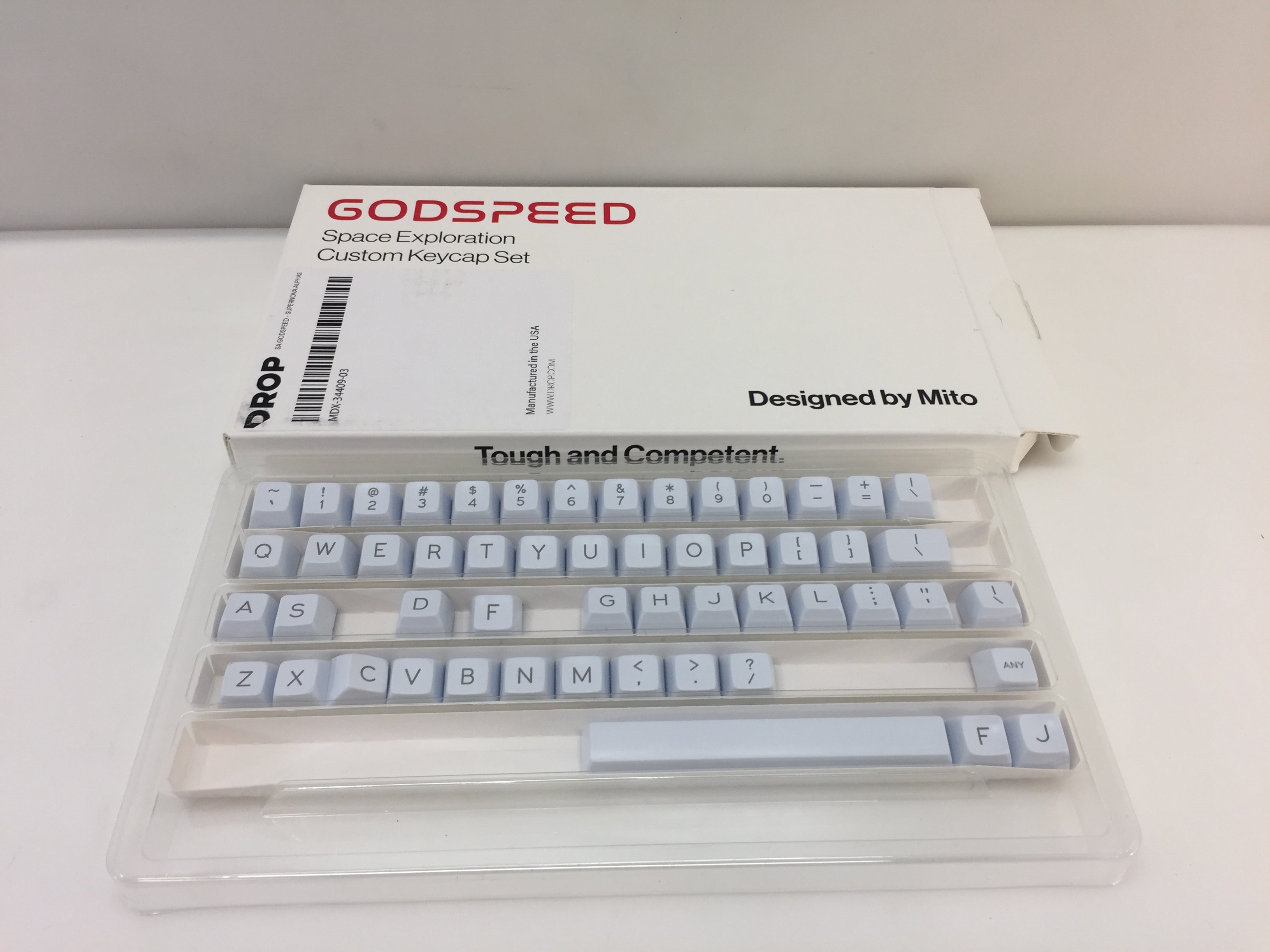 Drop Godspeed Custom Keycap Set - Supernova Alphas I NT 
