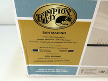 Load image into Gallery viewer, Hampton Bay 68353 San Marino 36 in. Brushed Steel Ceiling Fan 666834
