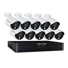 Load image into Gallery viewer, Night Owl 16-Channel 1TB HDD DVR Wired 10-Camera 1080p Spotlight Security System
