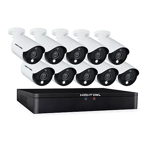Night Owl 16-Channel 1TB HDD DVR Wired 10-Camera 1080p Spotlight Security System