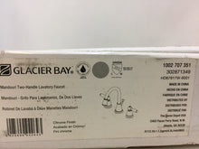 Load image into Gallery viewer, Glacier Bay HD67817W-6001 Mandouri 8&quot; Widespread 2-Handle Bath Faucet Chrome

