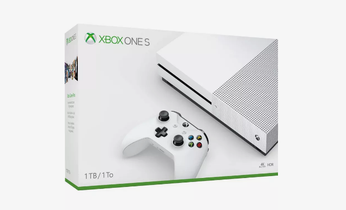 Microsoft Xbox One S 1TB 4K UHD Gaming Console Model:1681 - White