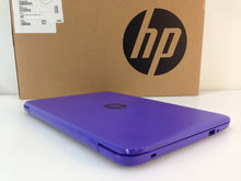 Load image into Gallery viewer, Laptop HP Stream 11-y020nr 11.6&quot; Celeron N3060 1.6GHz 4GB 32GB Win10, PURPLE
